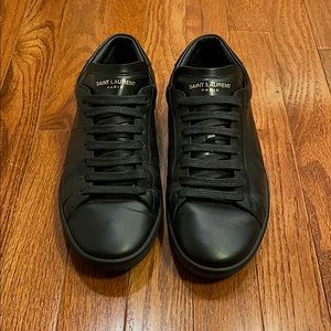Saint Laurent SL/01 Leather Sneakers Size 39